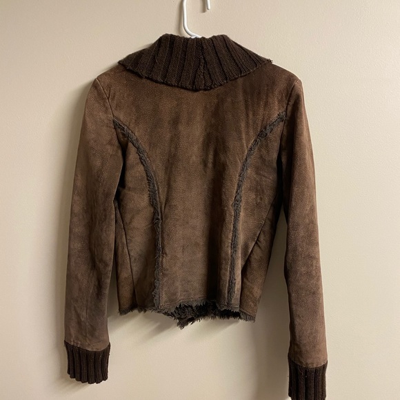 Doma Brown Leather Jacket - Picture 7 of 7